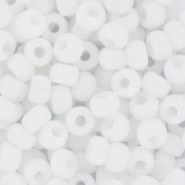 Miyuki seed beads 6/0 - Opaque white 6-402